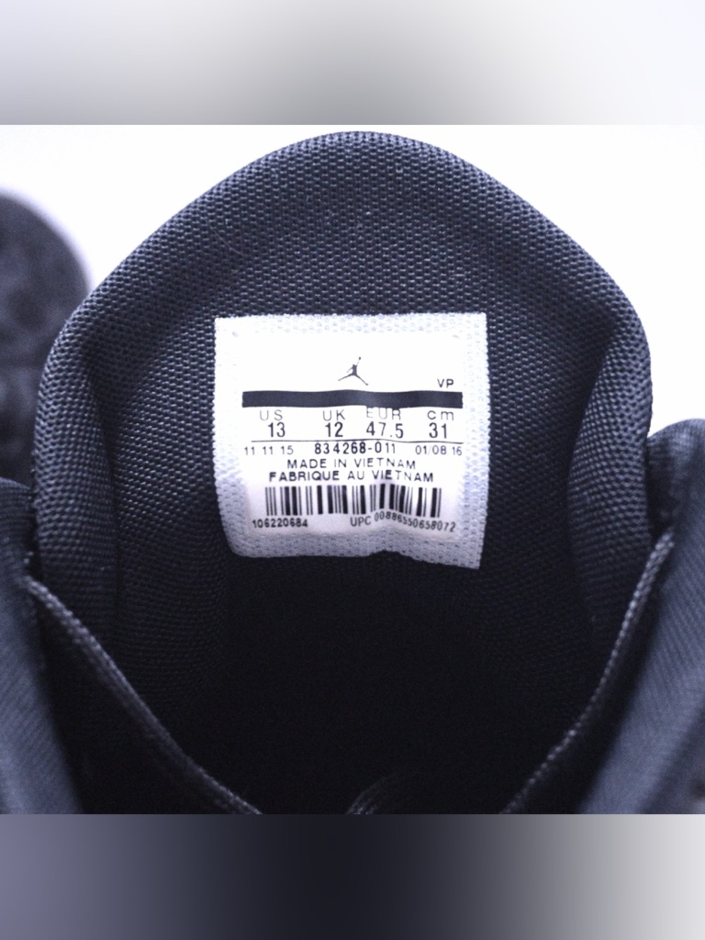 Jordan Eclipse Chukka Black – Men’s Size 13 - Picture 6 of 9